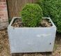 Vintage water tank garden planter