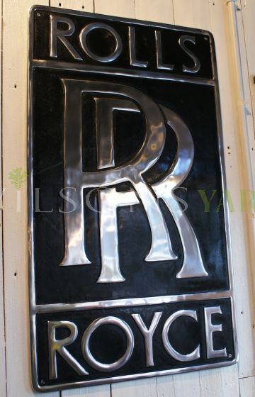Rolls Royce wall sign